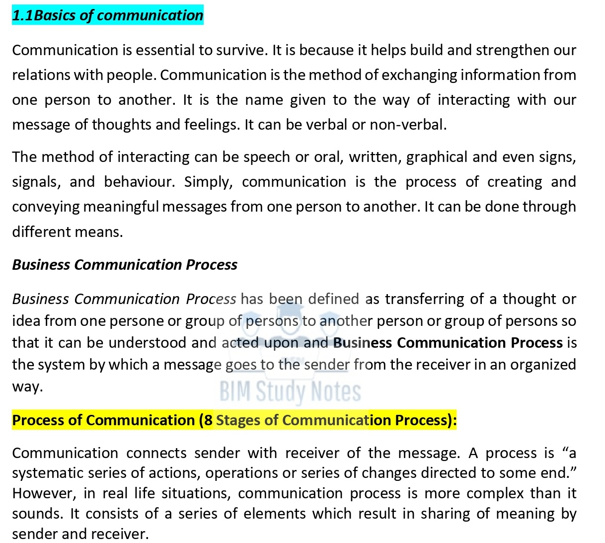 business communication (1)